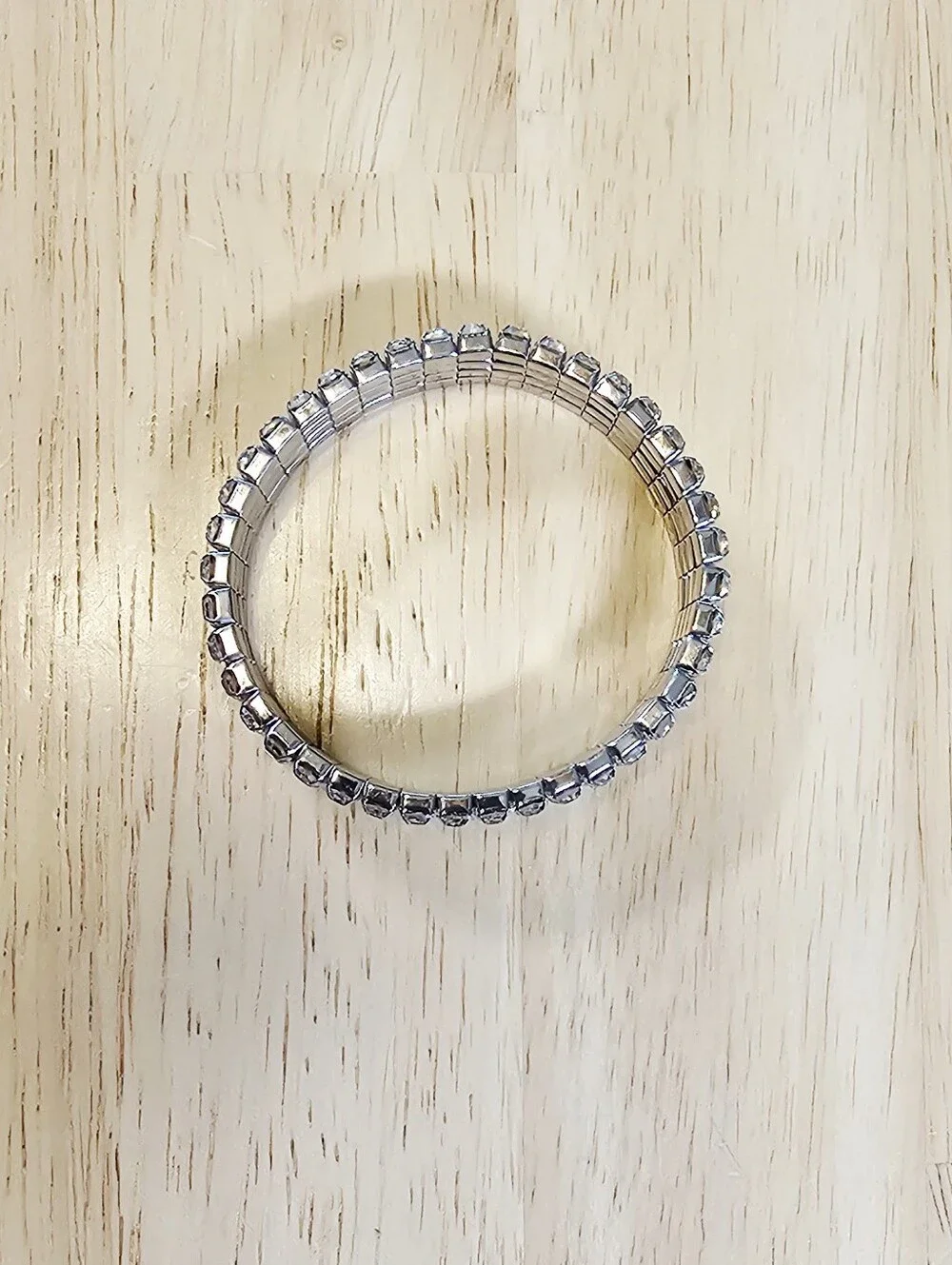 Rhinestone Crystal Stretch Bracelet